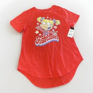 The Rugrats "I'm A Firecracker" T- Shirt Size M Jrs Angelica Pickles New Tags